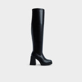 Aldo Maritza in Black - Over-the-knee boot, Platform Women