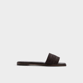 Aldo Oceania in Dark Brown 14298155 - Slide sandal Women|New