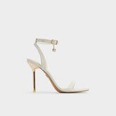 Aldo Maristou-xt White Women's Heeled sandals - Strappy heeled sandal, Stiletto heel Women