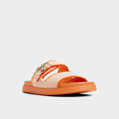 Aldo Daisymae Orange Women's Footbed sandals - Women