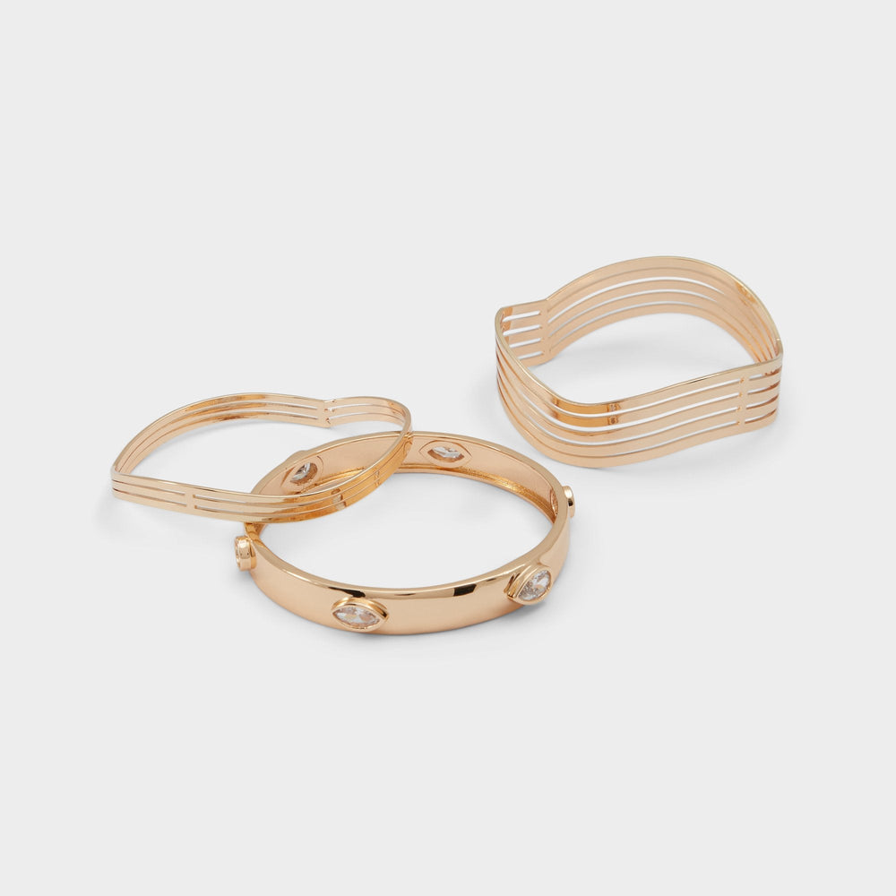 Aldo Wiralin in Gold Clear Multi - Bangle bracelet Women|Accessories