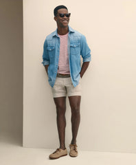 6.5" Cotton Canvas Camp Shorts | Brooks Brothers
