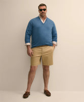 Big & Tall 10" Flat Front Stretch Advantage Chino | Brooks Brothers