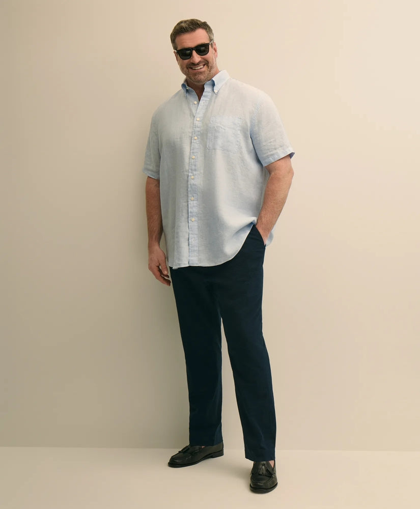 Big & Tall Cotton Seersucker Pants | Brooks Brothers