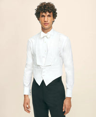 Black Fleece Formal Vest in Cotton Pique | Brooks Brothers