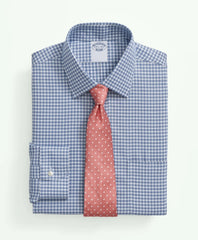 Brooks Brothers Explorer Collection Non-Iron Twill Ainsley Collar, Gingham Dress Shirt | Brooks Brothers