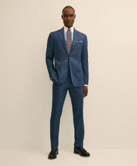 Brooks Brothers Explorer Collection Slim Fit Wool Overcheck Suit Pants | Brooks Brothers