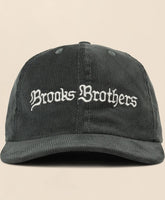 Brooks Brothers x Brain Dead Cotton, Corduroy & Leather Emblem Baseball Hat | Brooks Brothers