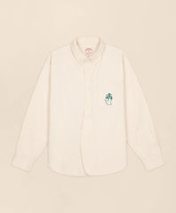 Brooks Brothers x Brain Dead Cotton Embroidered Oxford Button-Down Collar, Sport Shirt | Brooks Brothers