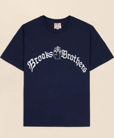 Brooks Brothers x Brain Dead Cotton Vintage-Inspired Emblem T-Shirt | Brooks Brothers