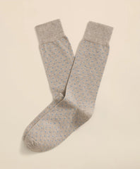 Cotton-Blend Mini-Dot Socks | Brooks Brothers