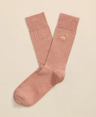 Cotton Blend Ribbed Socks | Brooks Brothers