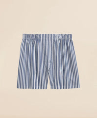 Cotton Broadcloth Butcher-Stripe Boxers | Brooks Brothers