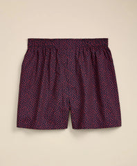 Cotton Broadcloth Heart Boxers | Brooks Brothers