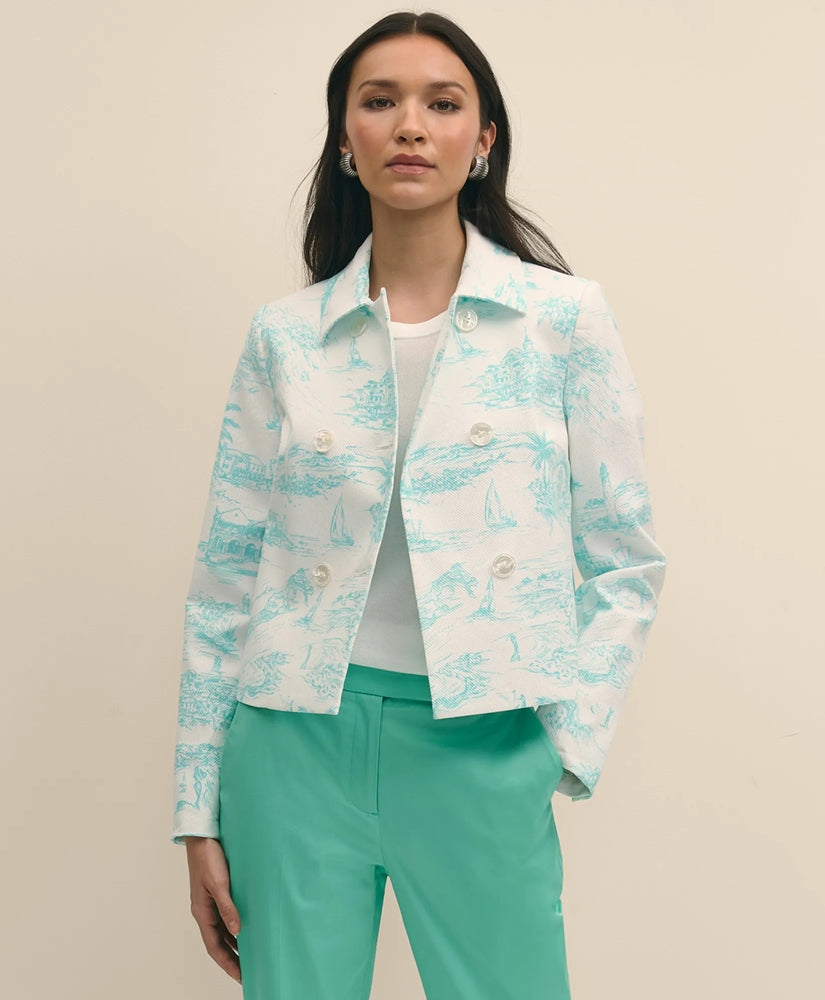 Cotton Dobby Bermuda Toile Jacket | Brooks Brothers