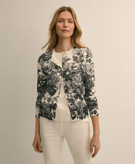 Cotton Floral Cardigan | Brooks Brothers