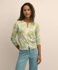 Cotton Floral Cardigan | Brooks Brothers