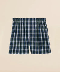 Cotton Poplin Tartan Boxers | Brooks Brothers