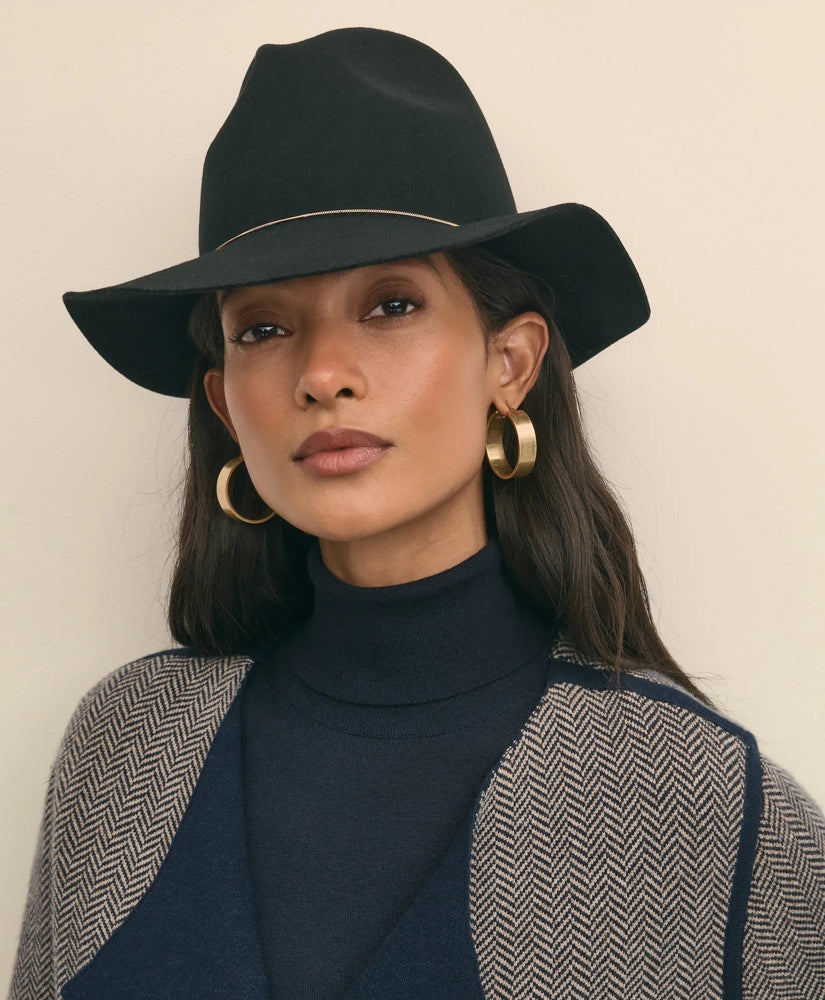 Eugenia Kim Brushed Wool Sandy Chain Hat | Brooks Brothers