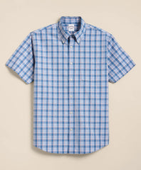 Friday Shirt, Poplin Check | Brooks Brothers