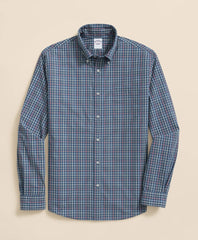 Friday Shirt, Poplin Windowpane | Brooks Brothers