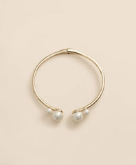 Gold-Tone Faux-Pearl Bangle | Brooks Brothers