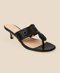 Jack Rogers Kitten-Heel Sandals | Brooks Brothers