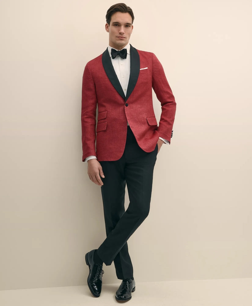 Linen 1818 Tuxedo Pants | Brooks Brothers