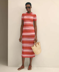 Ombre Stripe Sweater Dress | Brooks Brothers