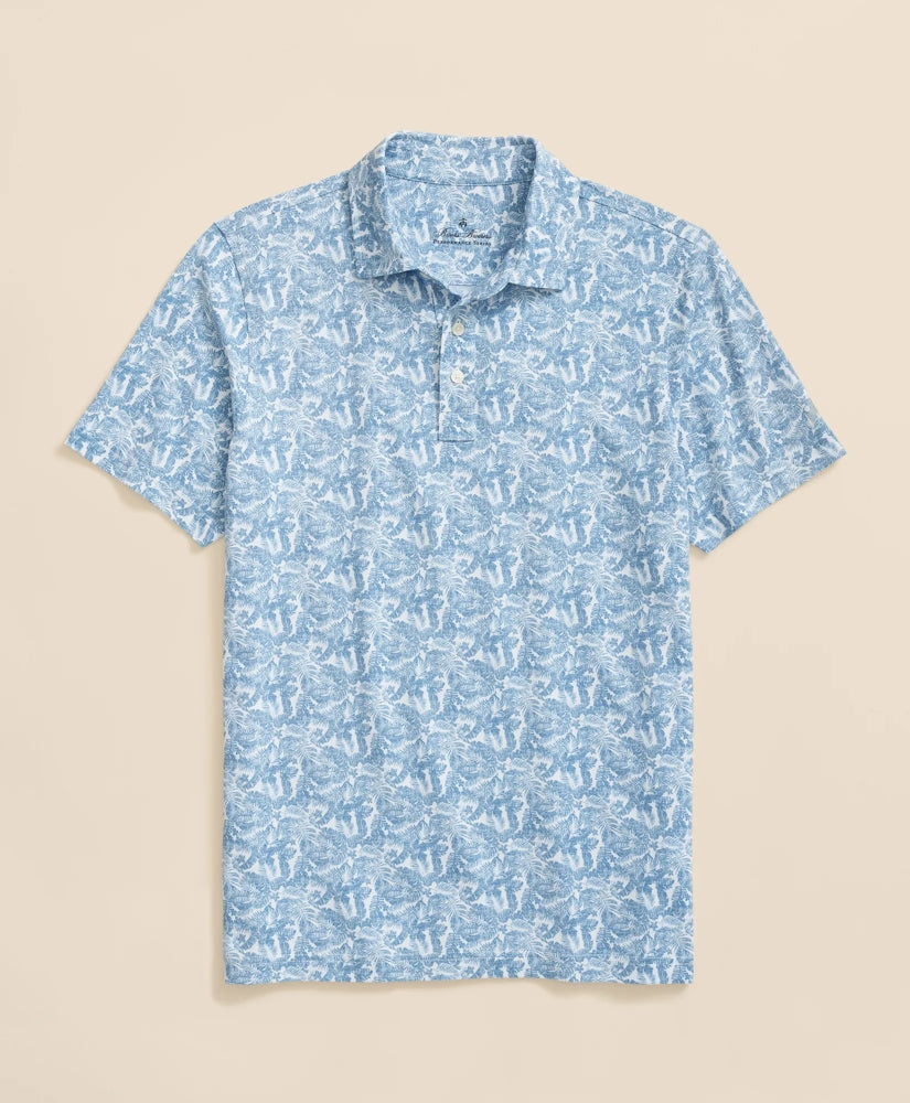 Performance Series Hawaiian Print Polo Shirt | Brooks Brothers
