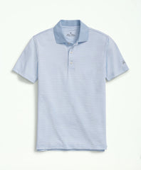 Performance Series Micro Stripe Jersey Polo Shirt | Brooks Brothers