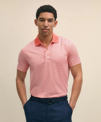 Performance Series Micro Stripe Jersey Polo Shirt | Brooks Brothers