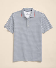 Performance Series Striped Pique Polo Shirt | Brooks Brothers