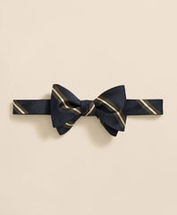 Rep Stripe Silk Bow Tie | Brooks Brothers