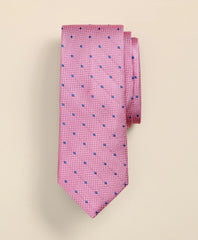 Silk Basketweave Dot Tie | Brooks Brothers