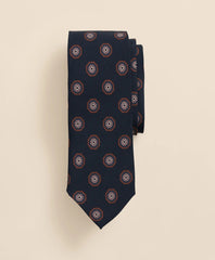 Silk Geometric Tie | Brooks Brothers
