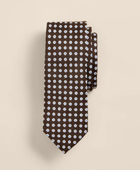 Silk Linen Flower Tie | Brooks Brothers