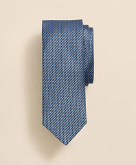Silk Mini Geometric Tie | Brooks Brothers
