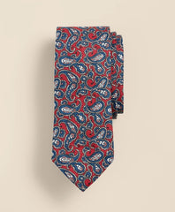 Linen Paisley Tie | Brooks Brothers