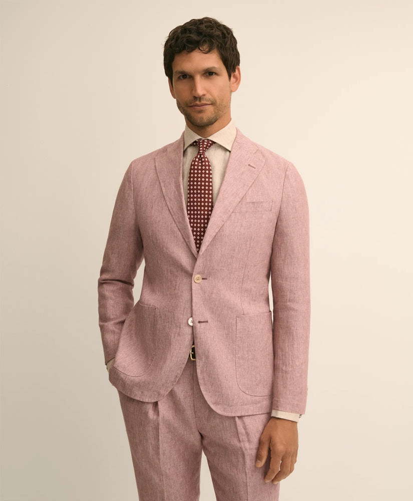 Slim Fit Linen Suit Jacket | Brooks Brothers
