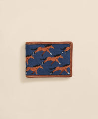 Smathers & Branson Needlepoint Horse Wallet | Brooks Brothers