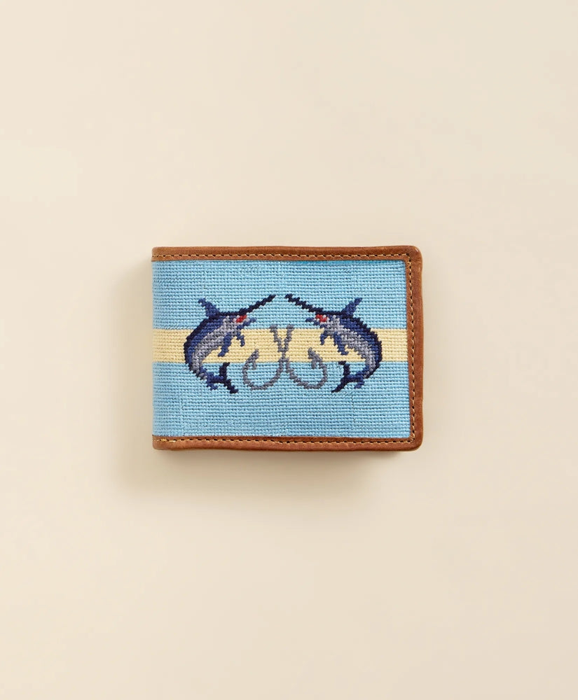 Smathers & Branson Needlepoint Marlin Wallet | Brooks Brothers