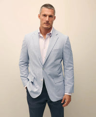 The No. 1 Sack Sport Coat in Cotton Seersucker | Brooks Brothers