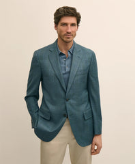 Traditional Fit Wool Check Sport Coat | Brooks Brothers