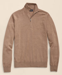 Ultimate Merino Wool Quarter-Zip Sweater | Brooks Brothers