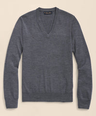 Ultimate Merino Wool V-Neck Sweater | Brooks Brothers