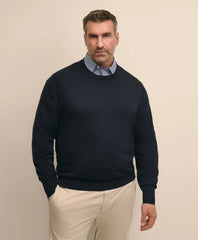 Big & Tall Ultimate Merino Wool Crewneck Sweater | Brooks Brothers