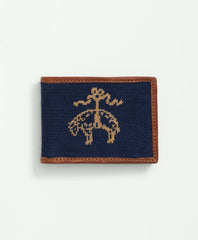 Smathers & Branson Cotton Needlepoint Billfold Wallet | Brooks Brothers