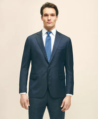 Classic Fit Wool Tic 1818 Suit | Brooks Brothers