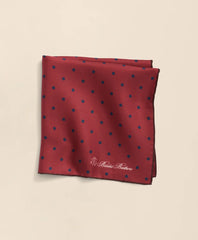 Small Dot Silk Pocket Square | Brooks Brothers